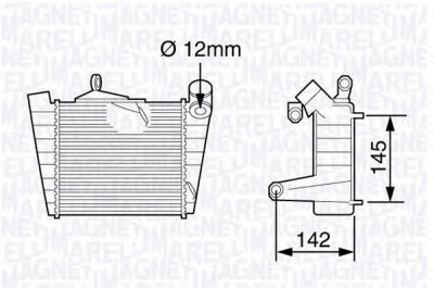 MAGNETI MARELLI 351319203620 -  Интеркулер